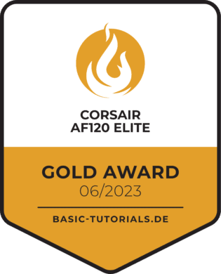 Corsair AF120 Elite Gold Award