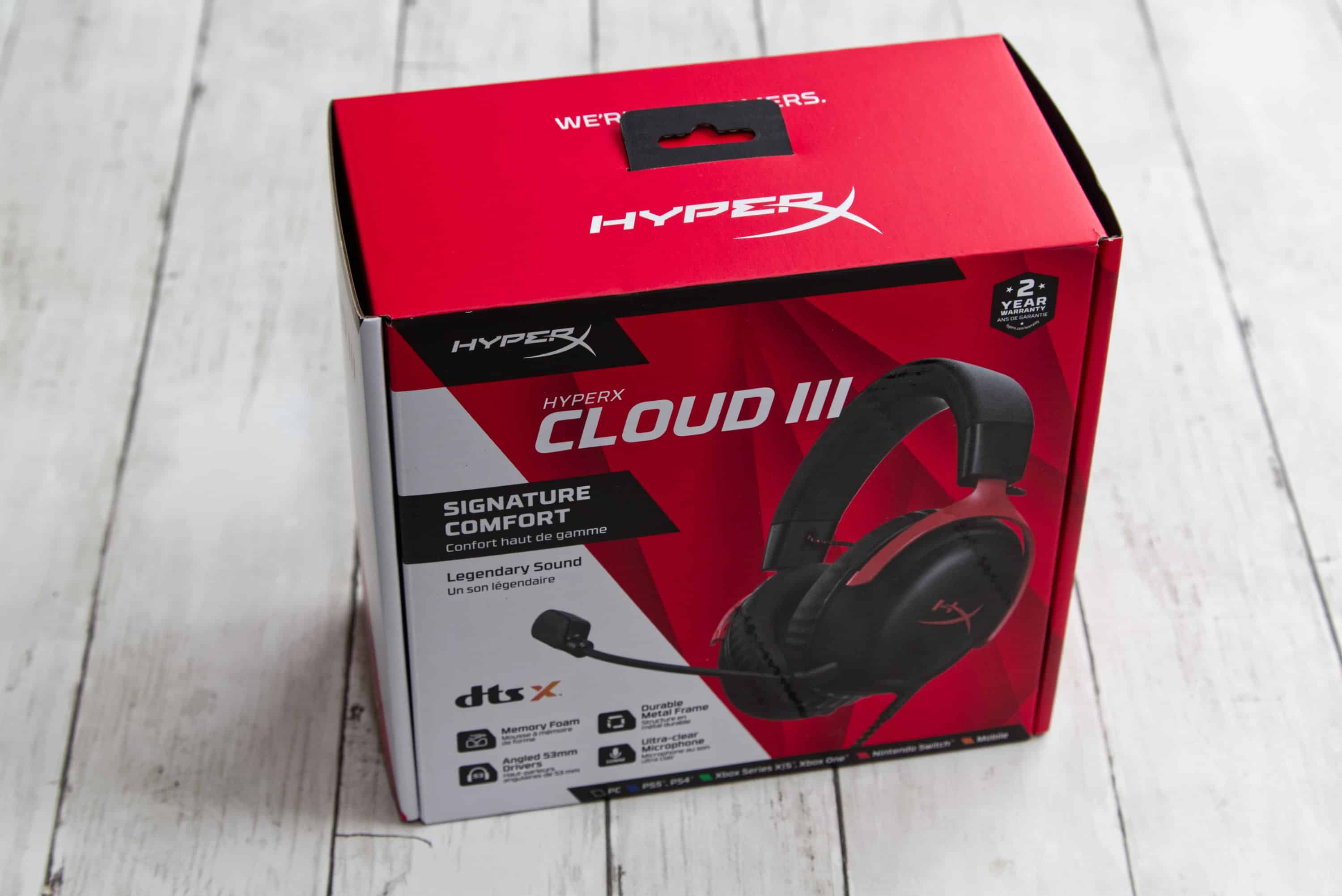generation Cloud III of headsets - next review the gaming HyperX