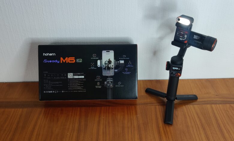 Hohem iSteady M6 Kit in test: image stabilization at the push of a button?