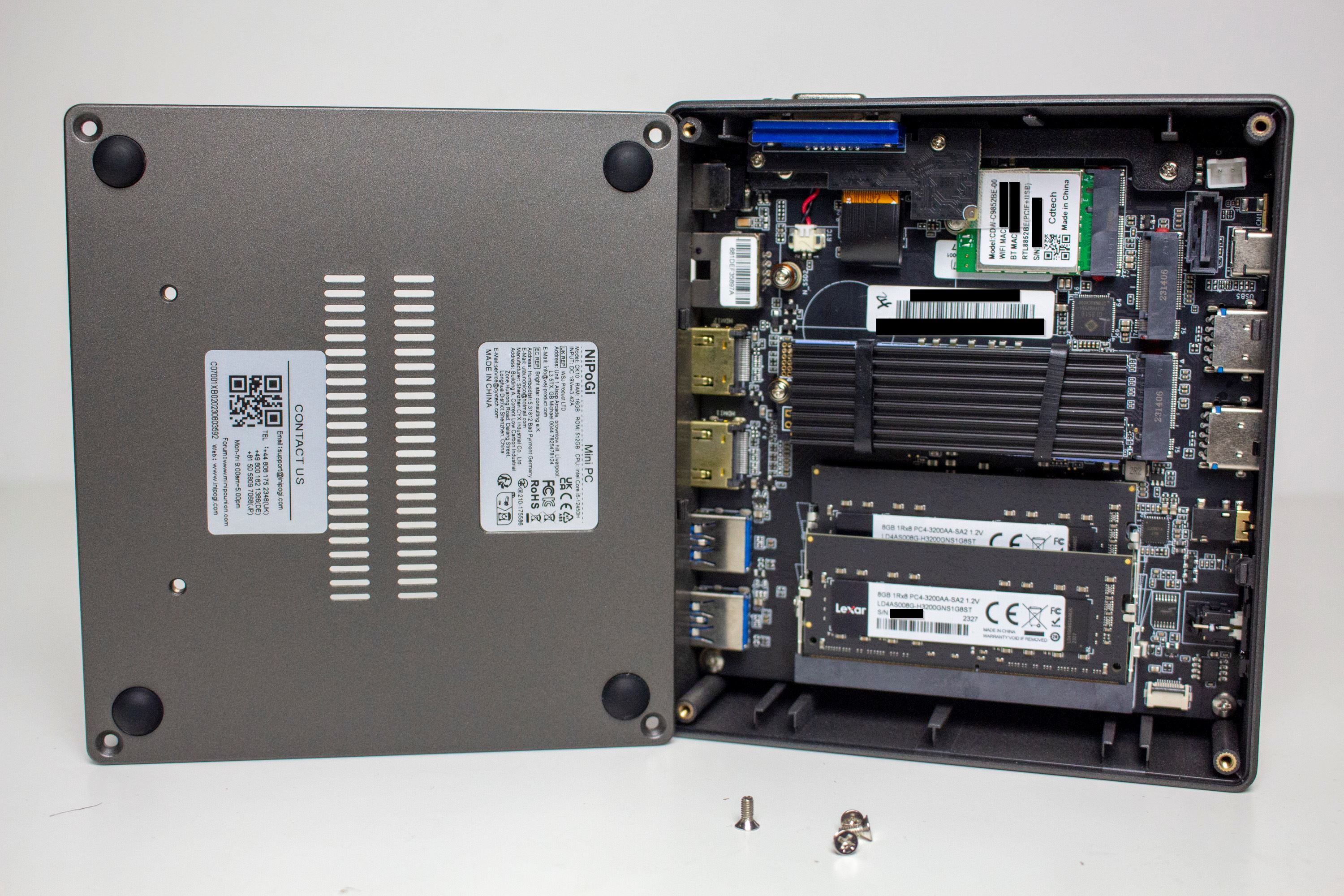 NiPoGi CK10 review - mini PC with Intel Core i5-12450H