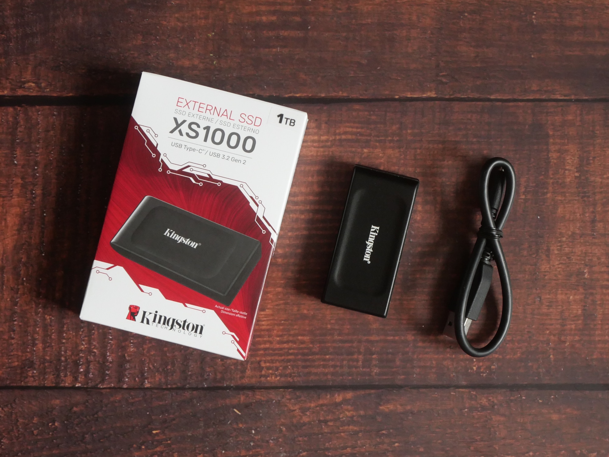 Kingston XS2000 1000G SSD portable 1 To