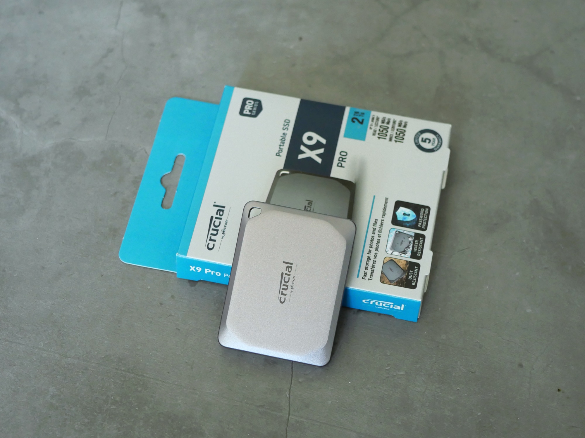 Crucial X9 Pro 2TB Portable SSD, CT2000X9PROSSD9