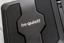 be quiet! Logo auf der Oberseite des Kühlers