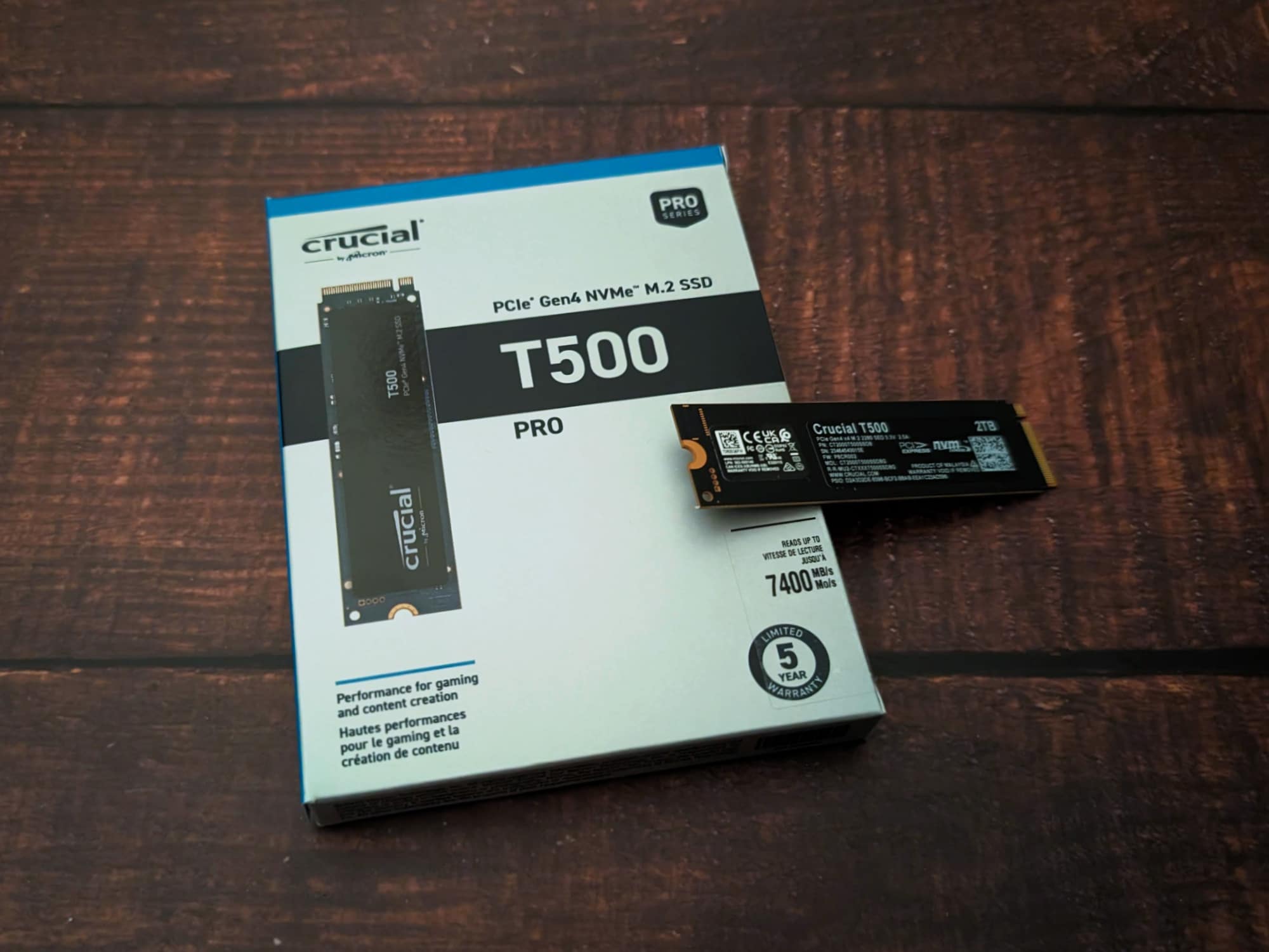 Crucial T500 500GB PCIe Gen4 NVMe M.2 SSD | CT500T500SSD8 | Crucial UK