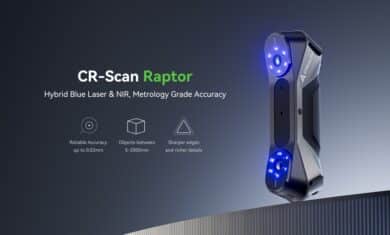 Creality CR-Scan Raptor: The world’s first laser scanner for end customers