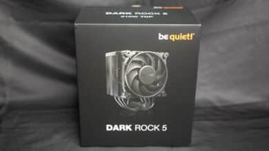 Front of the Dark Rock 5 packaging