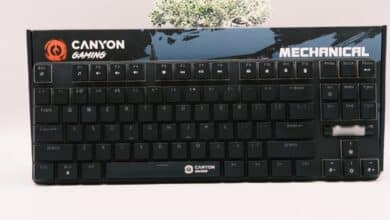 Canyon Gaming Cometstrike TKL GK-50 Test