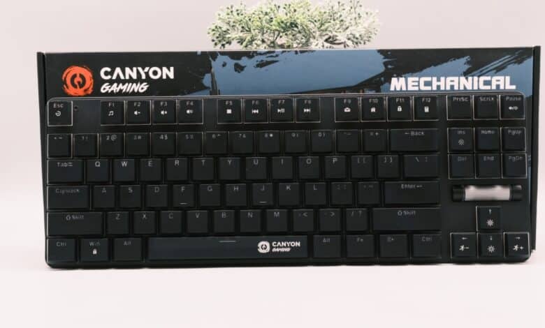 Canyon Gaming Cometstrike TKL GK-50 Test