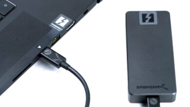 Sabrent Thunderbolt 5 SSD