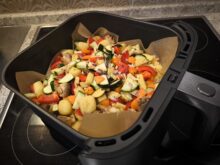 I. Test: Vegetable pan / before