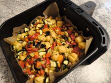 I. Test: Vegetable pan / after