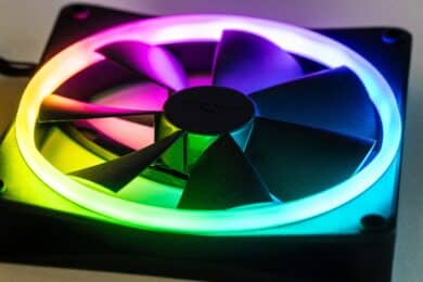 NZXT F140 RGB with luminous frame